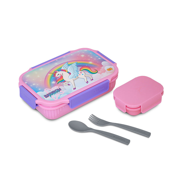 SNAP FIT LUNCH BOX PRINTED 750