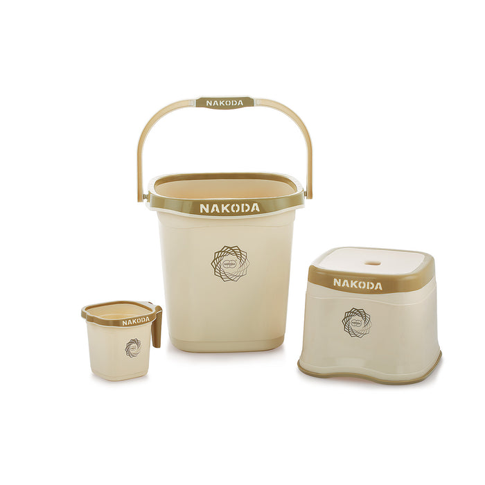 NEXON 3 PC BATHROOM SET (SMALL & BIG)