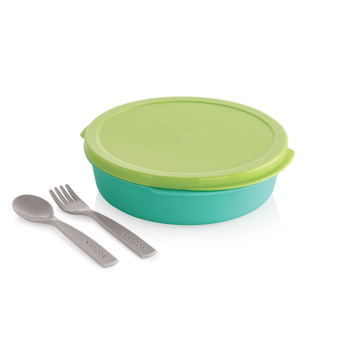 WITTY LUNCH BOX PLAIN ROUND