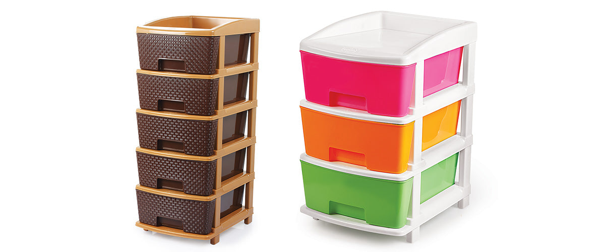 How Plastic Drawers for Clothes Help Save Space & Stay Organised
