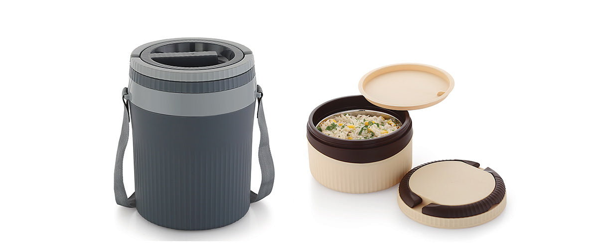 Lunch Box Steel for Office: A Sustainable Alternative to Plastic
