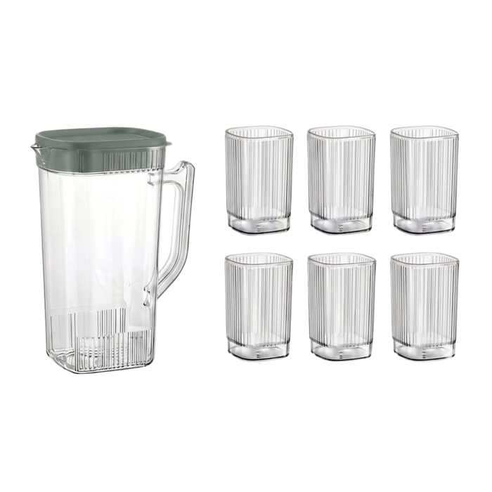 FINO JUG WITH 6 PC GLASS SET