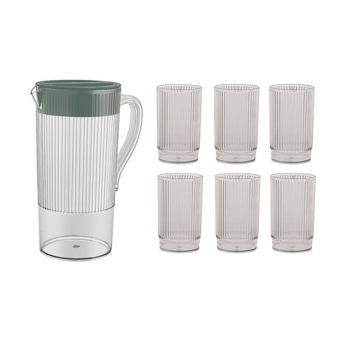 SIRI JUG WITH 6 PC GLASS SET