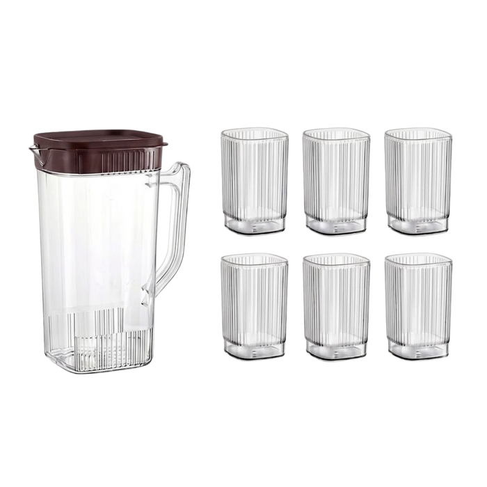 FINO JUG WITH 6 PC GLASS SET