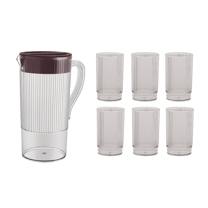 SIRI JUG WITH 6 PC GLASS SET