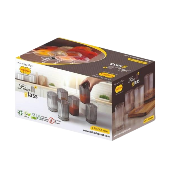 FINO 6 PC GLASS SET
