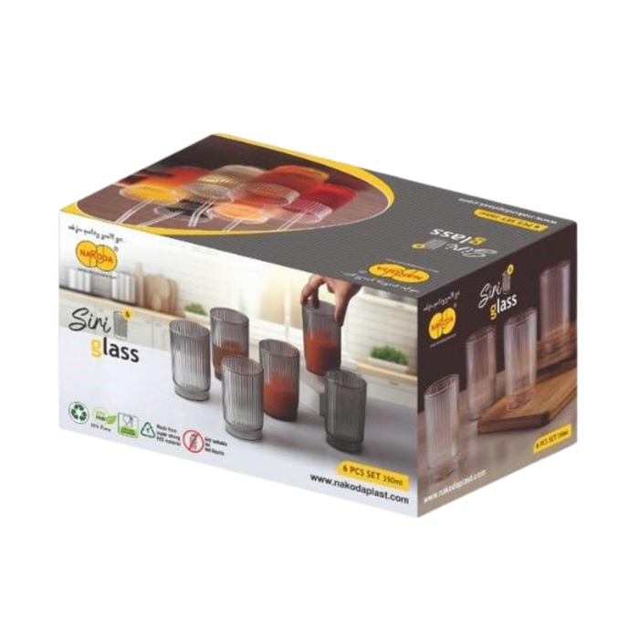SIRI 6 PC GLASS SET