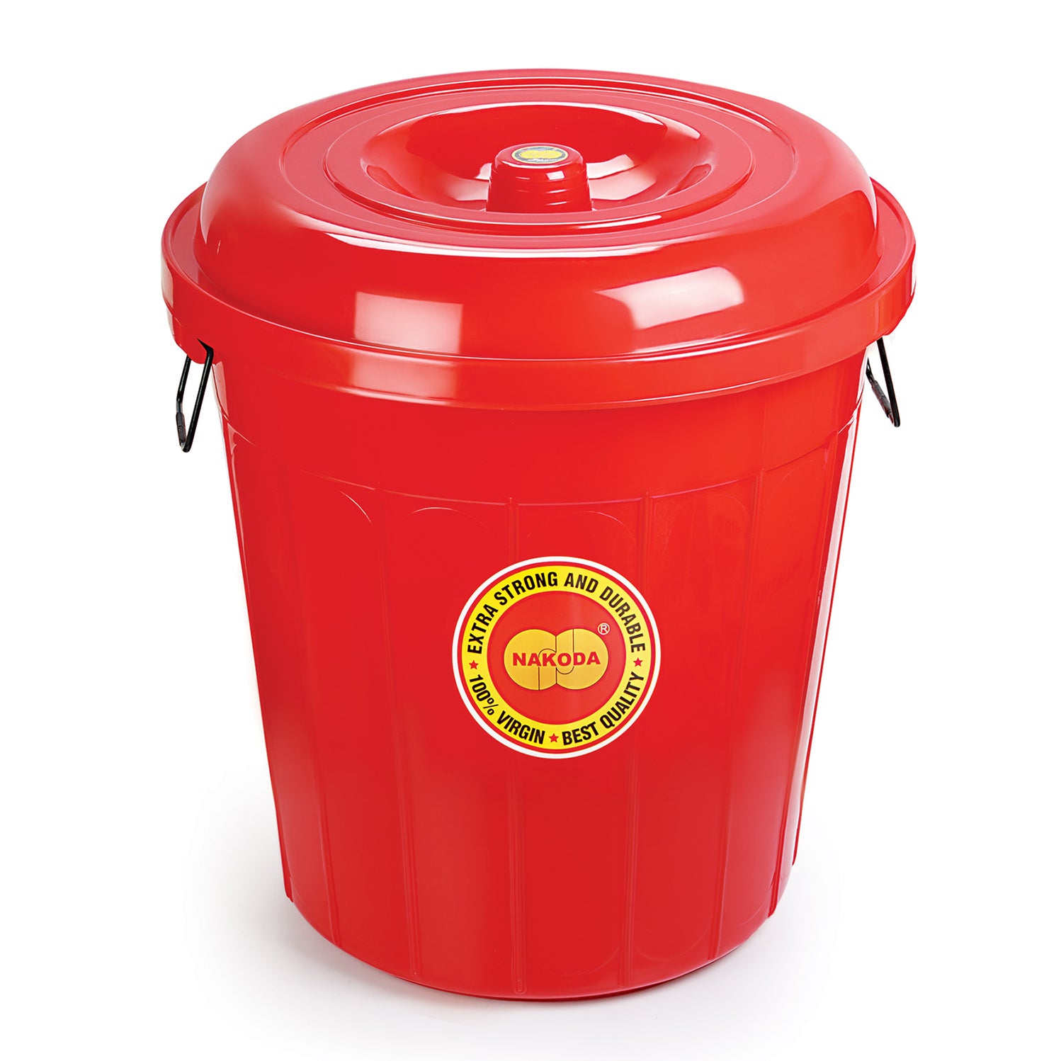 MODERN ROUND BUCKET WITH LID 50/60/80/100 — Nakoda Plast