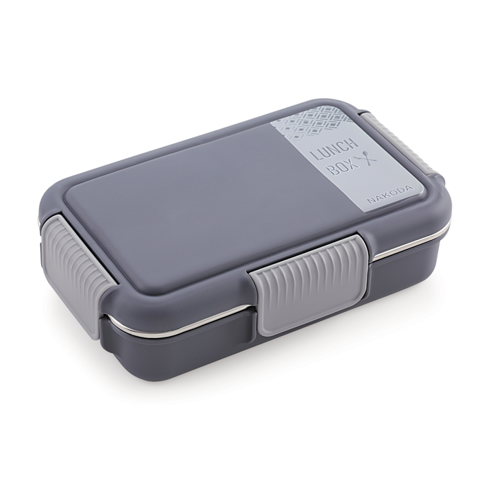 AMIGO 3 PARTITION LUNCH BOX PLAIN