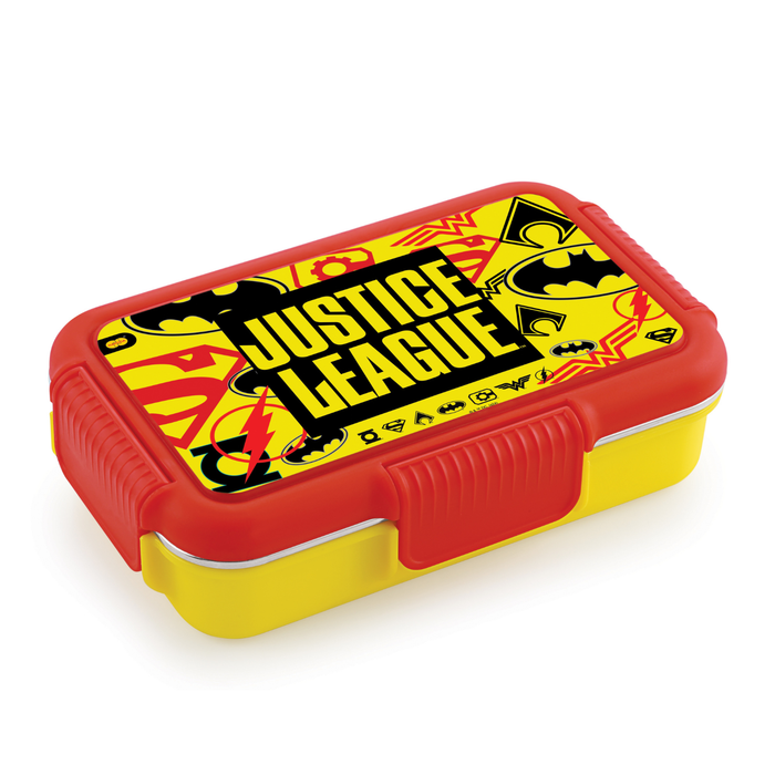 AMIGO 3 PARTITION LUNCH BOX PRINTED