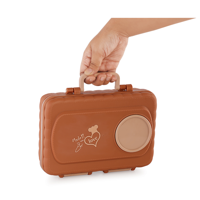 CONVEX 3 PARTITION LUNCH BOX