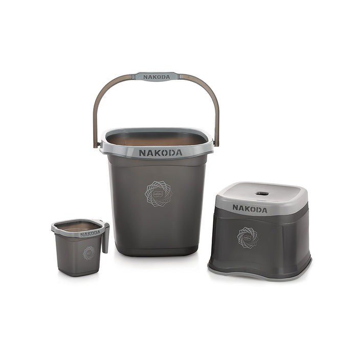 NEXON 3 PC BATHROOM SET (SMALL & BIG)