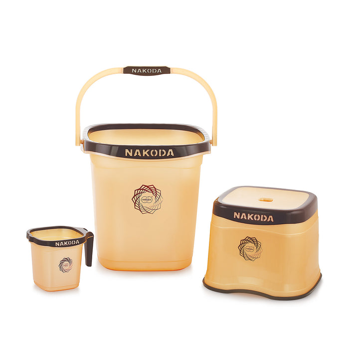 NEXON 3 PC BATHROOM SET (SMALL & BIG)