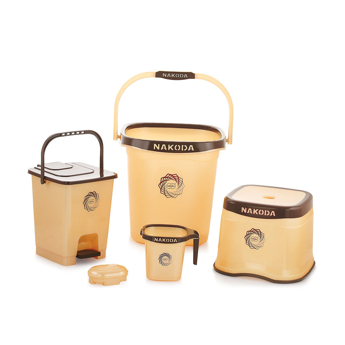 NEXON 5 PC BATHROOM SET (SMALL & BIG)