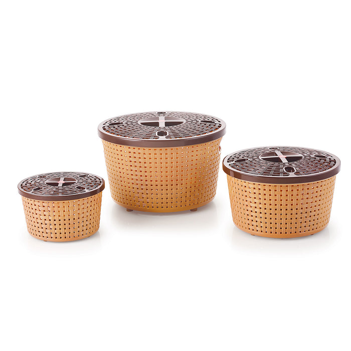 SILKY BASKET (WITH LID)