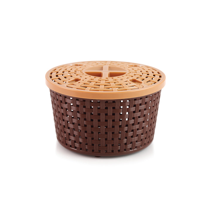 SILKY BASKET (WITH LID)