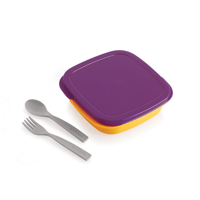 WITTY LUNCH BOX PLAIN SQUARE