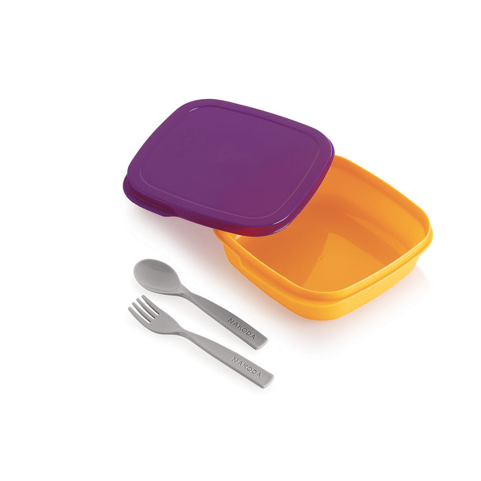 WITTY LUNCH BOX PLAIN SQUARE