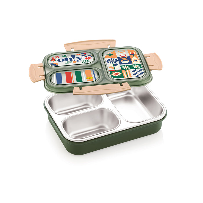 NERO 3 PARTITION LUNCH BOX