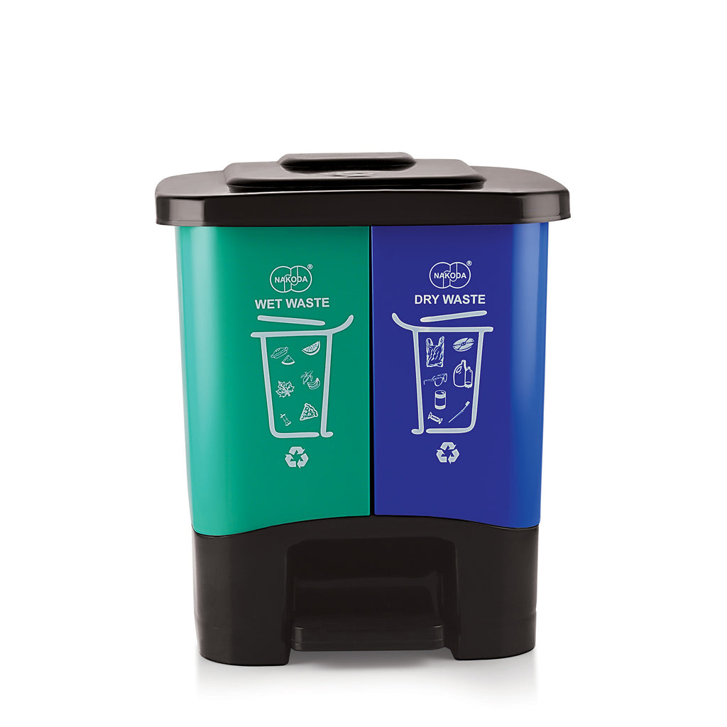 DUO 2 IN 1 PEDAL BIN — Nakoda Plast