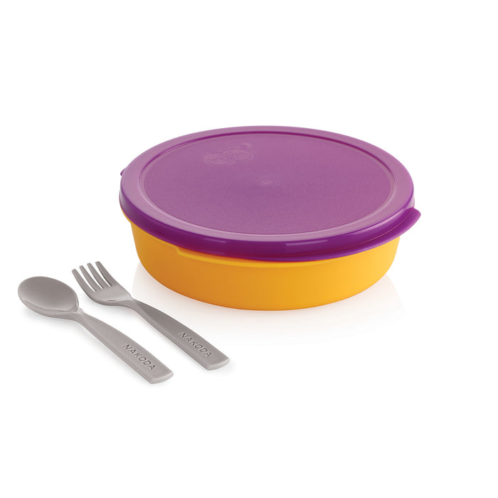 WITTY LUNCH BOX PLAIN ROUND