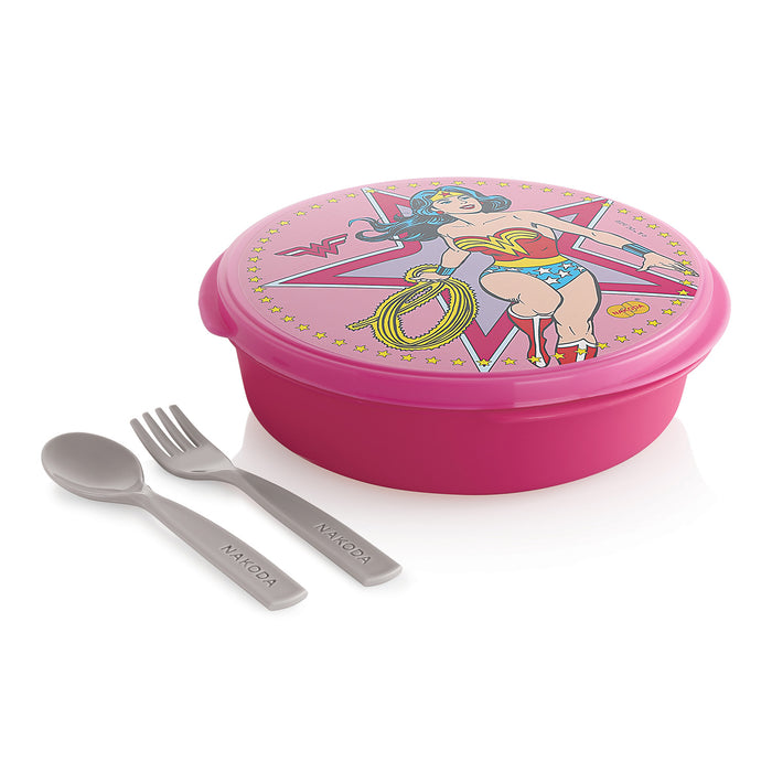 WITTY LUNCH BOX PRINTED ROUND