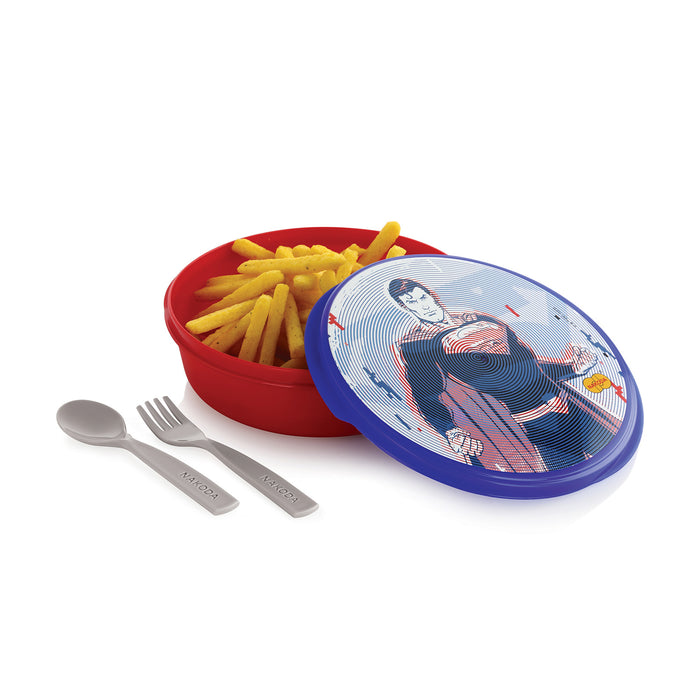 WITTY LUNCH BOX PRINTED ROUND
