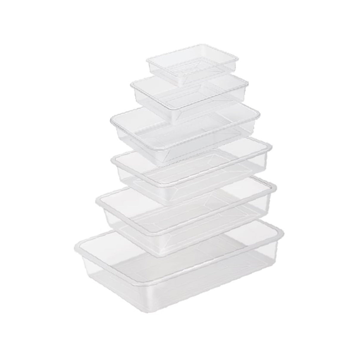 SERVING TRAY (OPAQUE & TRANSPARENT) 444/555/666 — Nakoda Plast