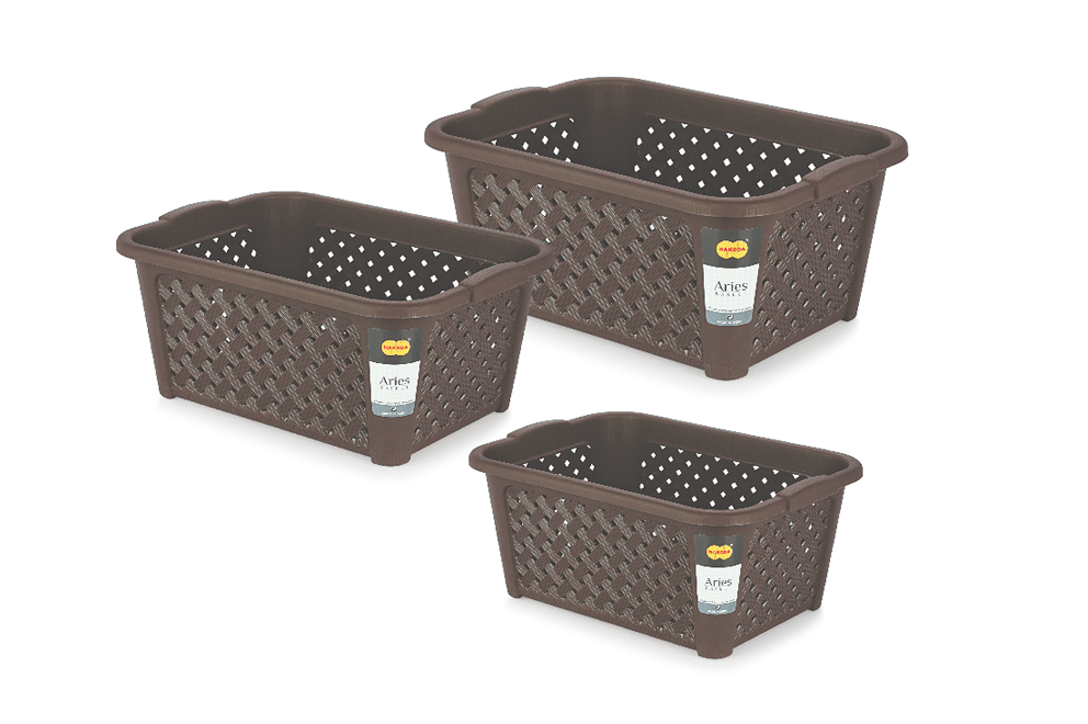 Buy Nakoda Eliza Kitchen Multi Utility Plastic Basket - Assorted