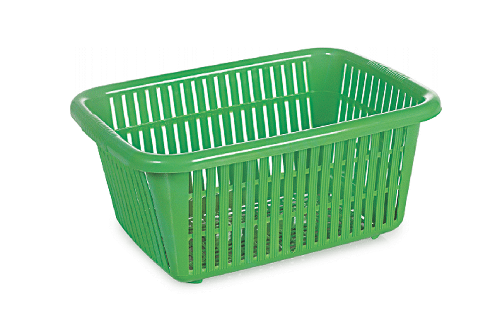 Nakoda Eliza Kitchen Multi Utility Plastic Basket - Assorted Colour, 1 pc